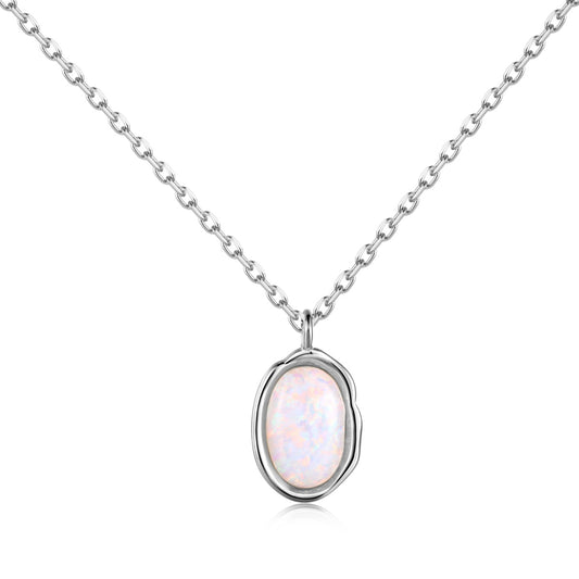 Opal Shimmer Necklace