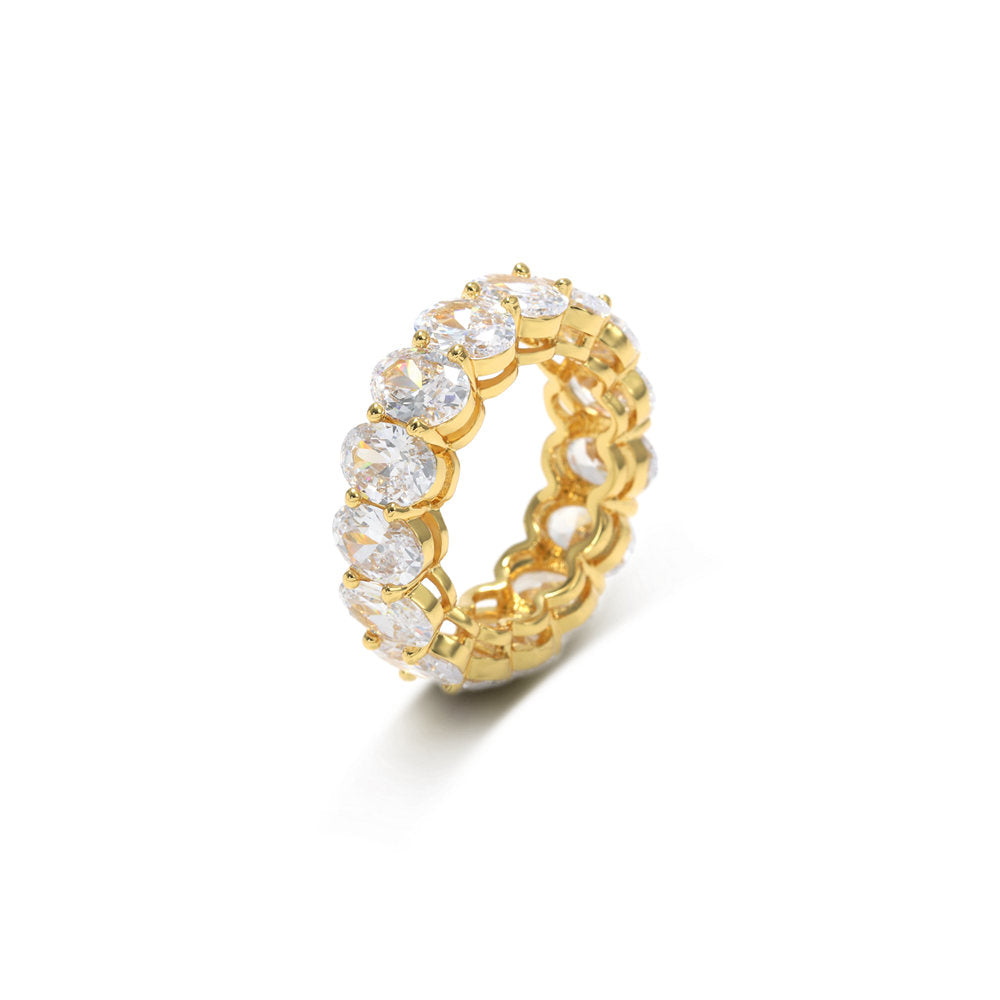 Golden Halo Ring